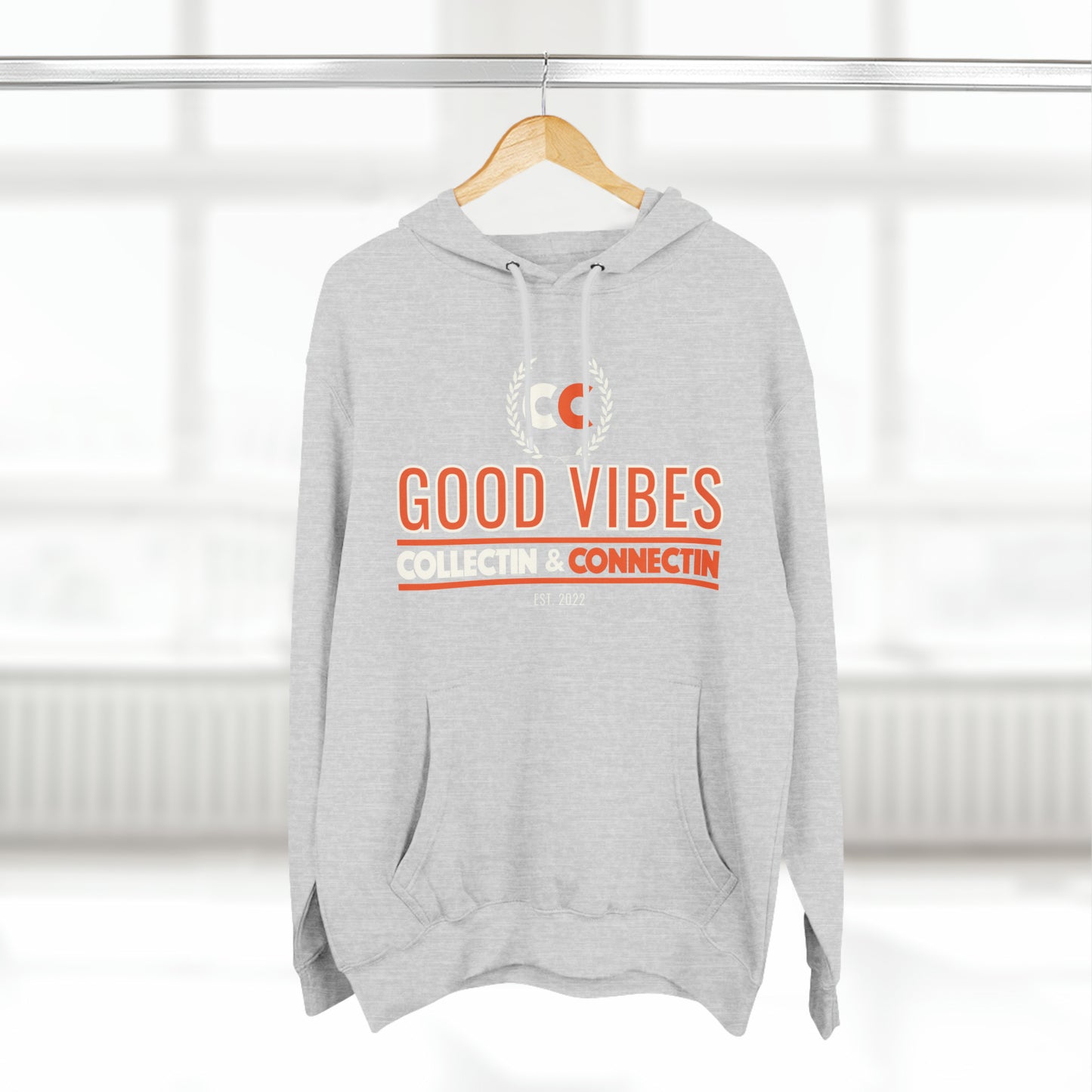 Good Vibes Unisex Premium Pullover Hoodie