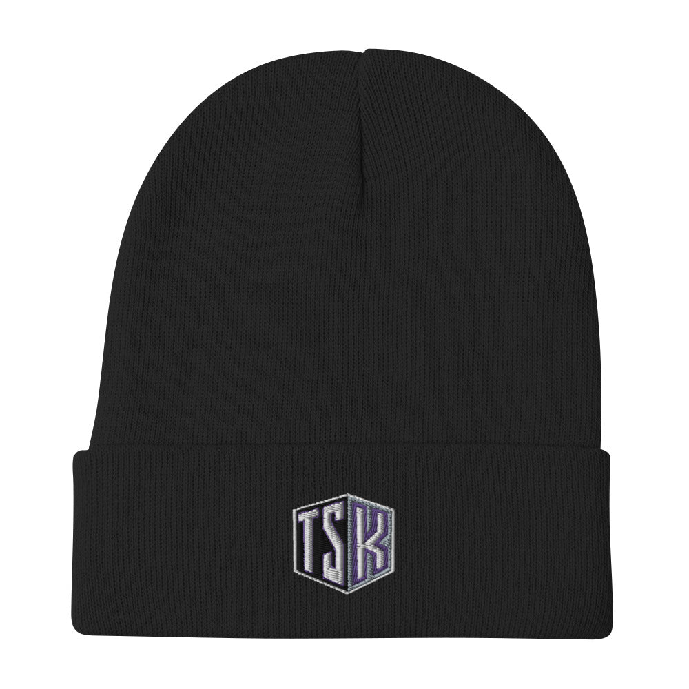 TSK Embroidered Beanie