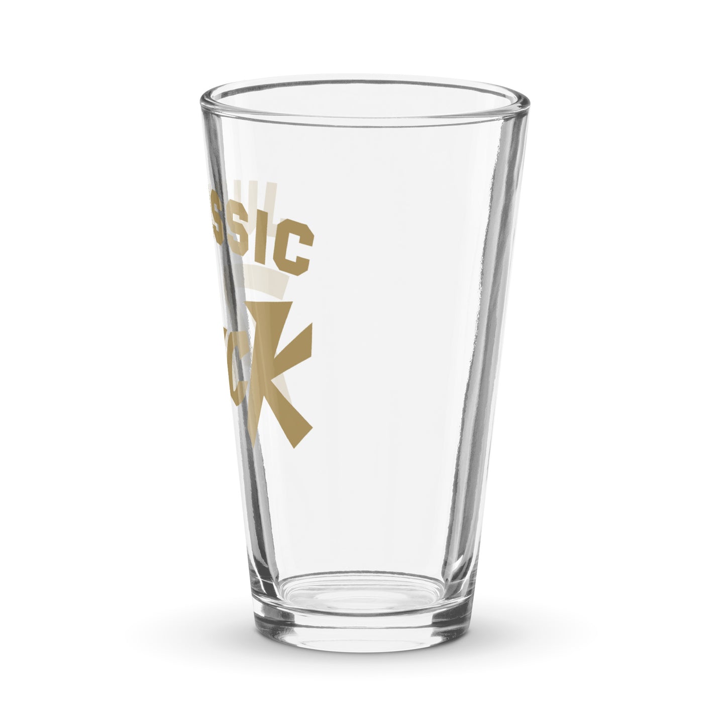 Jurassic Pack Shaker pint glass