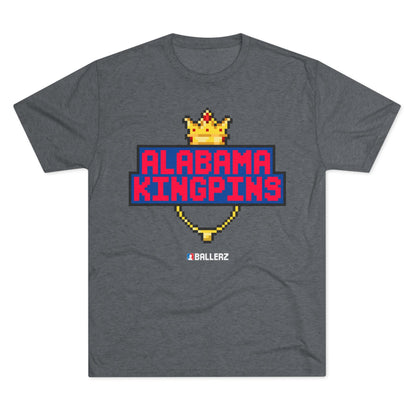 Ballerz Alabama Kingpins Unisex Tri-Blend Crew Tee