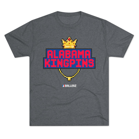 Ballerz Alabama Kingpins Unisex Tri-Blend Crew Tee