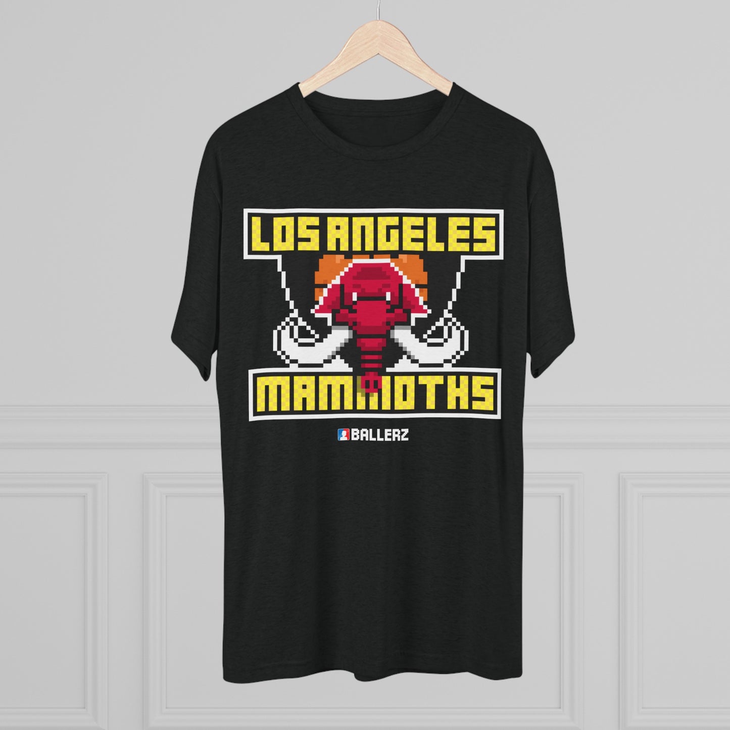 Ballerz Los Angeles Mammoths Unisex Tri-Blend Crew Tee