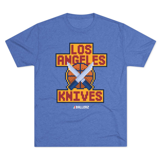 Ballerz Los Angeles Knives Unisex Tri-Blend Crew Tee