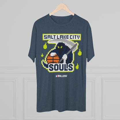 Ballerz Salt Lake City Souls Unisex Tri-Blend Crew Tee