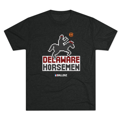 Ballerz Delaware Horsemen Unisex Tri-Blend Crew Tee