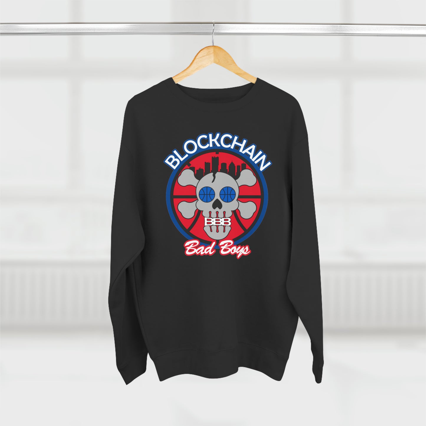 Blockchain Bad Boys Unisex Crewneck Sweatshirt