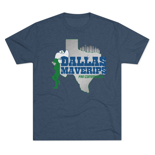 Maverips Logo Unisex Tri-Blend Crew Tee