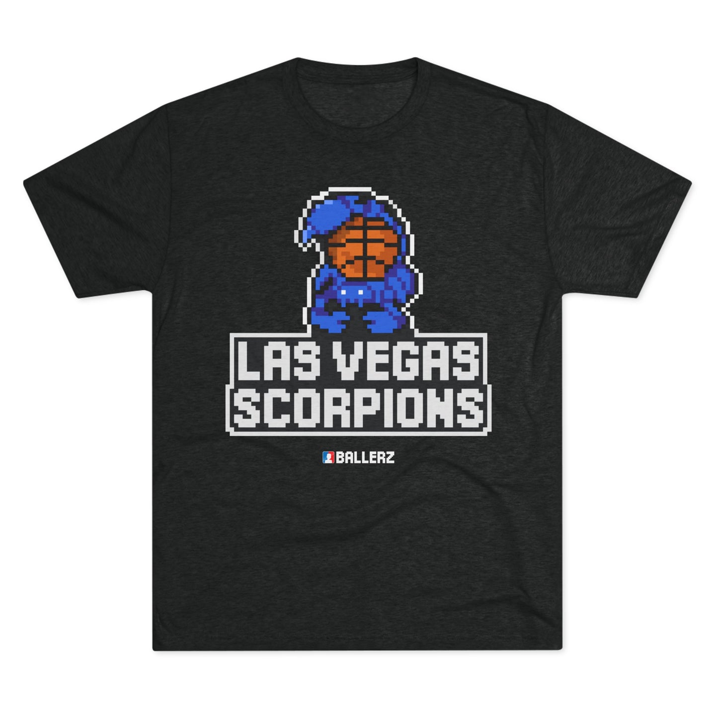 Ballerz Las Vegas Scorpions Unisex Tri-Blend Crew Tee