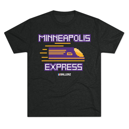 Ballerz Minneapolis Express Unisex Tri-Blend Crew Tee