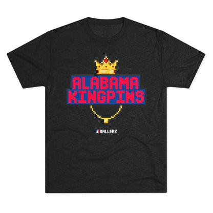 Ballerz Alabama Kingpins Unisex Tri-Blend Crew Tee