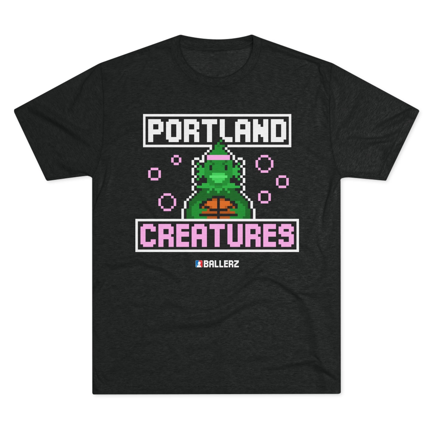 Ballerz Portland Creatures Unisex Tri-Blend Crew Tee