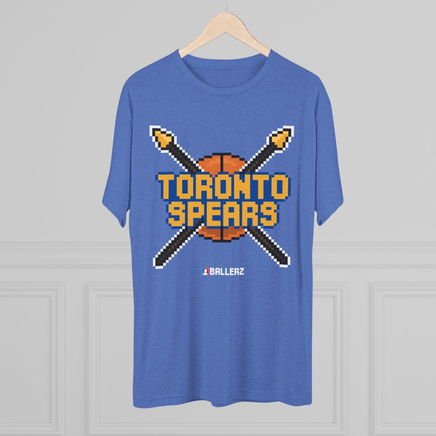 Ballerz Toronto Spears Unisex Tri-Blend Crew Tee