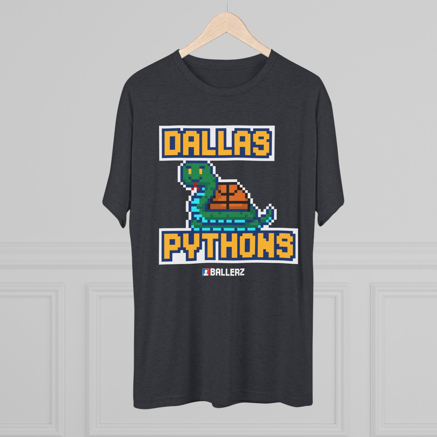 Ballerz Dallas Pythons Unisex Tri-Blend Crew Tee