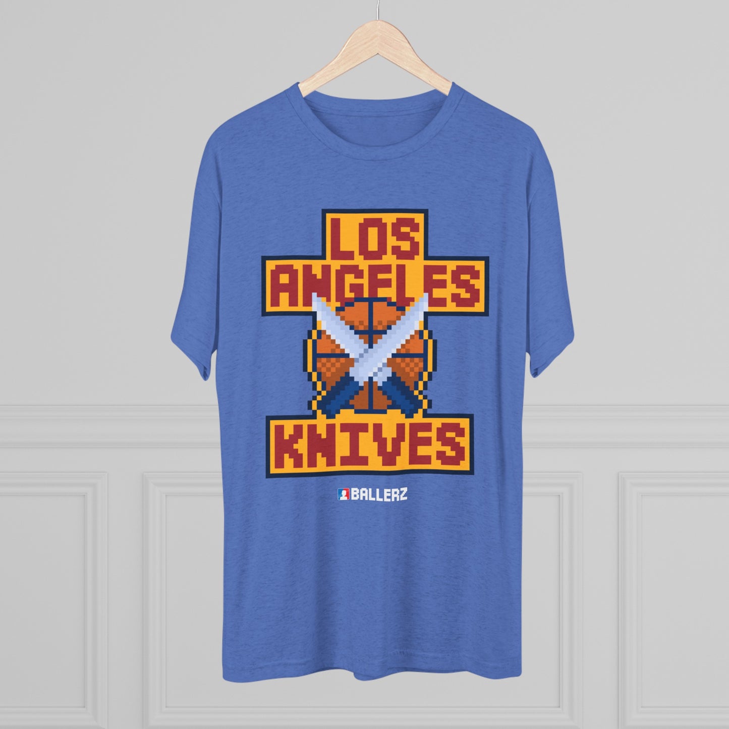 Ballerz Los Angeles Knives Unisex Tri-Blend Crew Tee