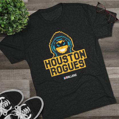 Ballerz Houston Rogues Unisex Tri-Blend Crew Tee