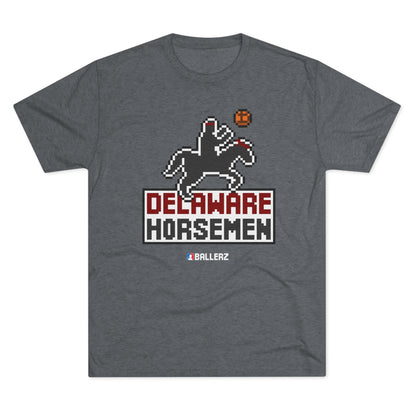 Ballerz Delaware Horsemen Unisex Tri-Blend Crew Tee