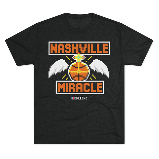 Ballerz Nashville Miracle Unisex Tri-Blend Crew Tee