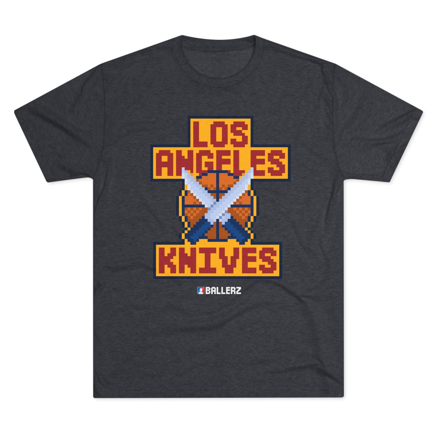 Ballerz Los Angeles Knives Unisex Tri-Blend Crew Tee