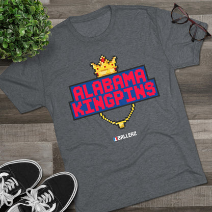 Ballerz Alabama Kingpins Unisex Tri-Blend Crew Tee