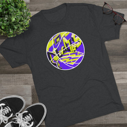 Clamps Street Ball Unisex Tri-Blend Crew Tee