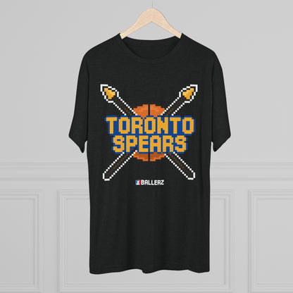 Ballerz Toronto Spears Unisex Tri-Blend Crew Tee