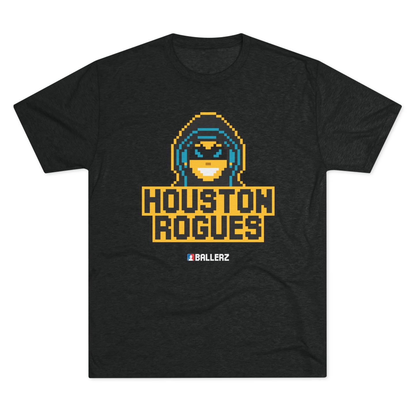 Ballerz Houston Rogues Unisex Tri-Blend Crew Tee