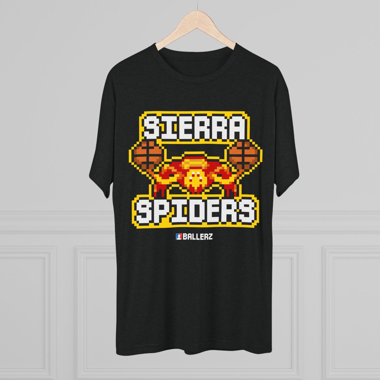 Ballerz Sierra Spiders Unisex Tri-Blend Crew Tee