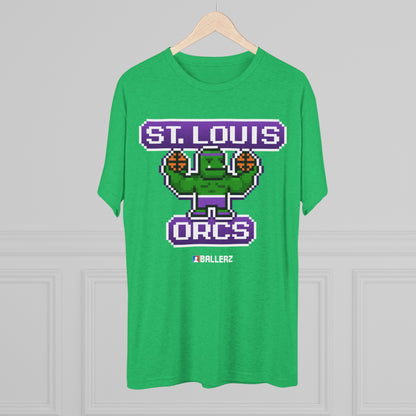 Ballerz St. Louis Orcs Unisex Tri-Blend Crew Tee