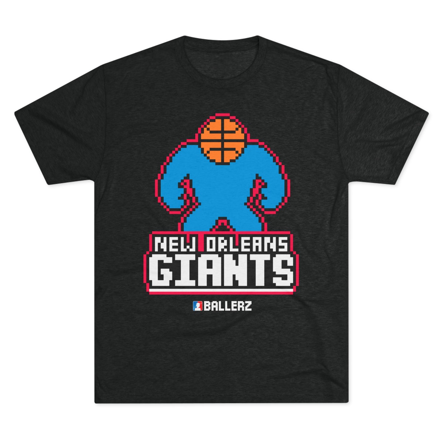 Ballerz New Orleans Giants Unisex Tri-Blend Crew Tee