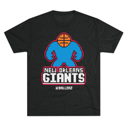 Ballerz New Orleans Giants Unisex Tri-Blend Crew Tee