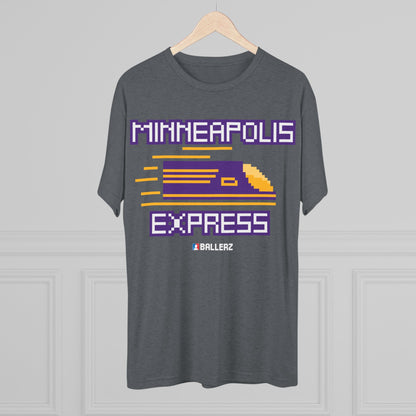 Ballerz Minneapolis Express Unisex Tri-Blend Crew Tee