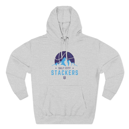 Salt City Stackers Three-Panel Fleece Hoodie