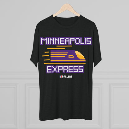 Ballerz Minneapolis Express Unisex Tri-Blend Crew Tee