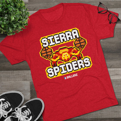 Ballerz Sierra Spiders Unisex Tri-Blend Crew Tee