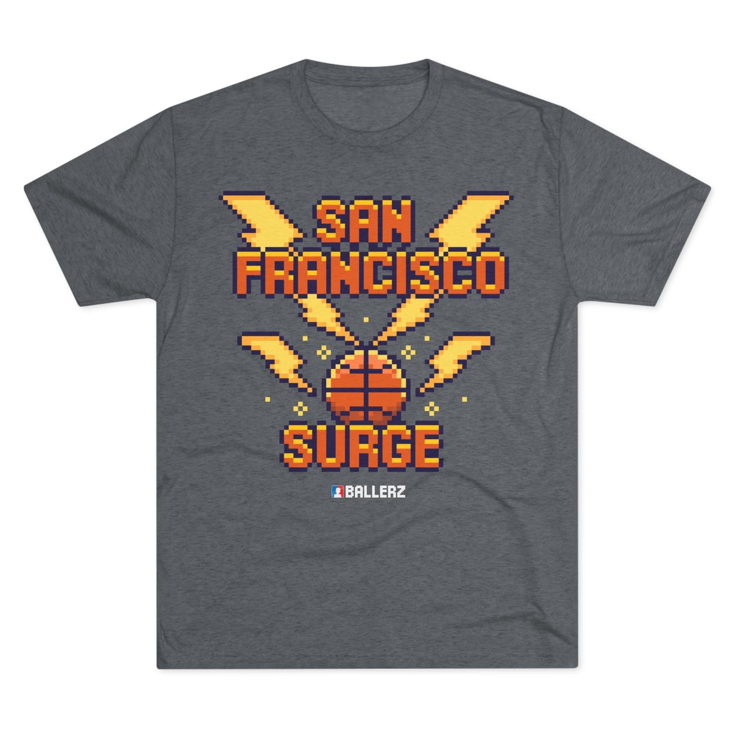 Ballerz San Francisco Surge Unisex Tri-Blend Crew Tee