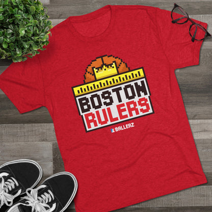 Ballerz Boston Rulers Unisex Tri-Blend Crew Tee