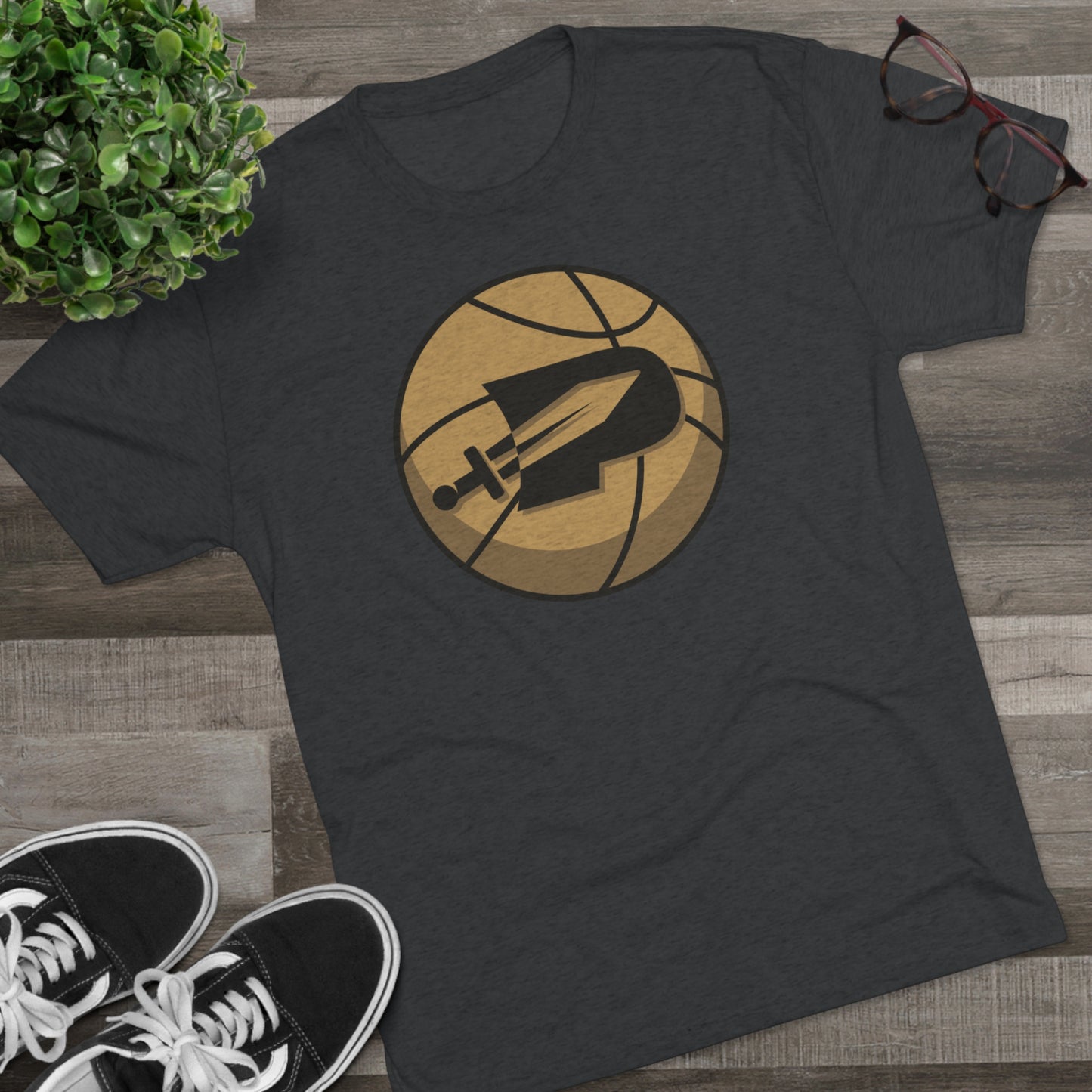 Packaliers Basketball Unisex Tri-Blend Crew Tee