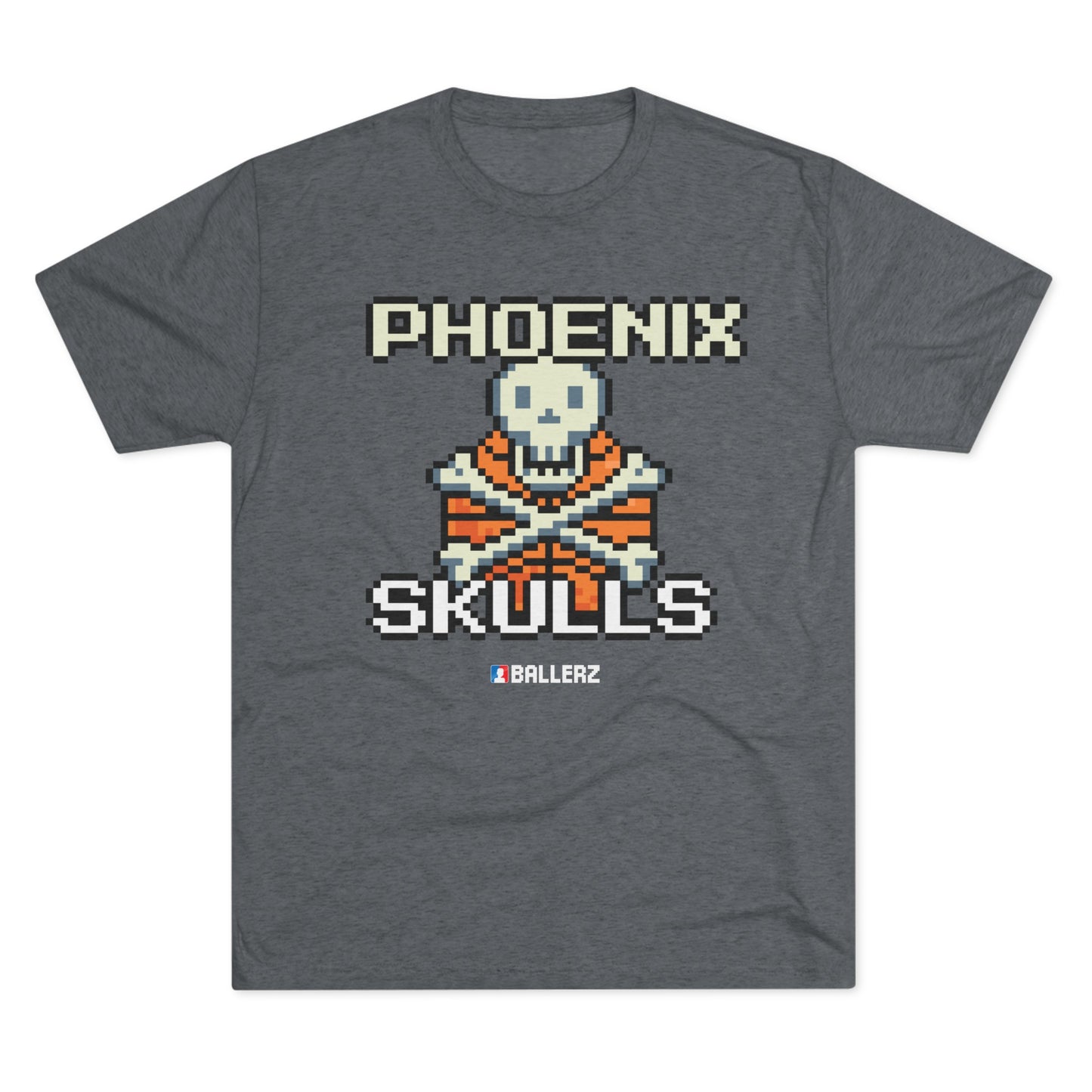 Ballerz Phoenix Skulls Unisex Tri-Blend Crew Tee