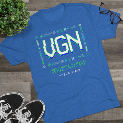 VGN Unisex Tri-Blend Crew Tee