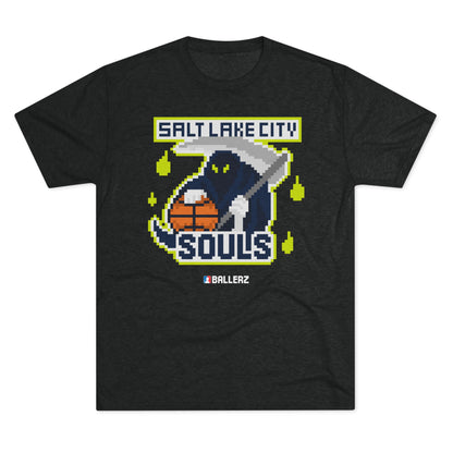 Ballerz Salt Lake City Souls Unisex Tri-Blend Crew Tee