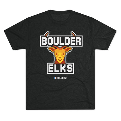 Ballerz Boulder Elks Unisex Tri-Blend Crew Tee