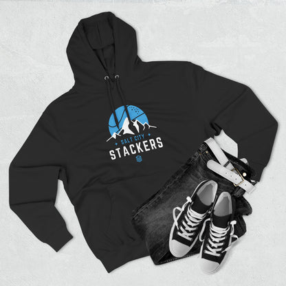 Salt City Stackers Three-Panel Fleece Hoodie