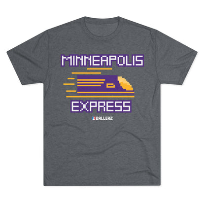 Ballerz Minneapolis Express Unisex Tri-Blend Crew Tee