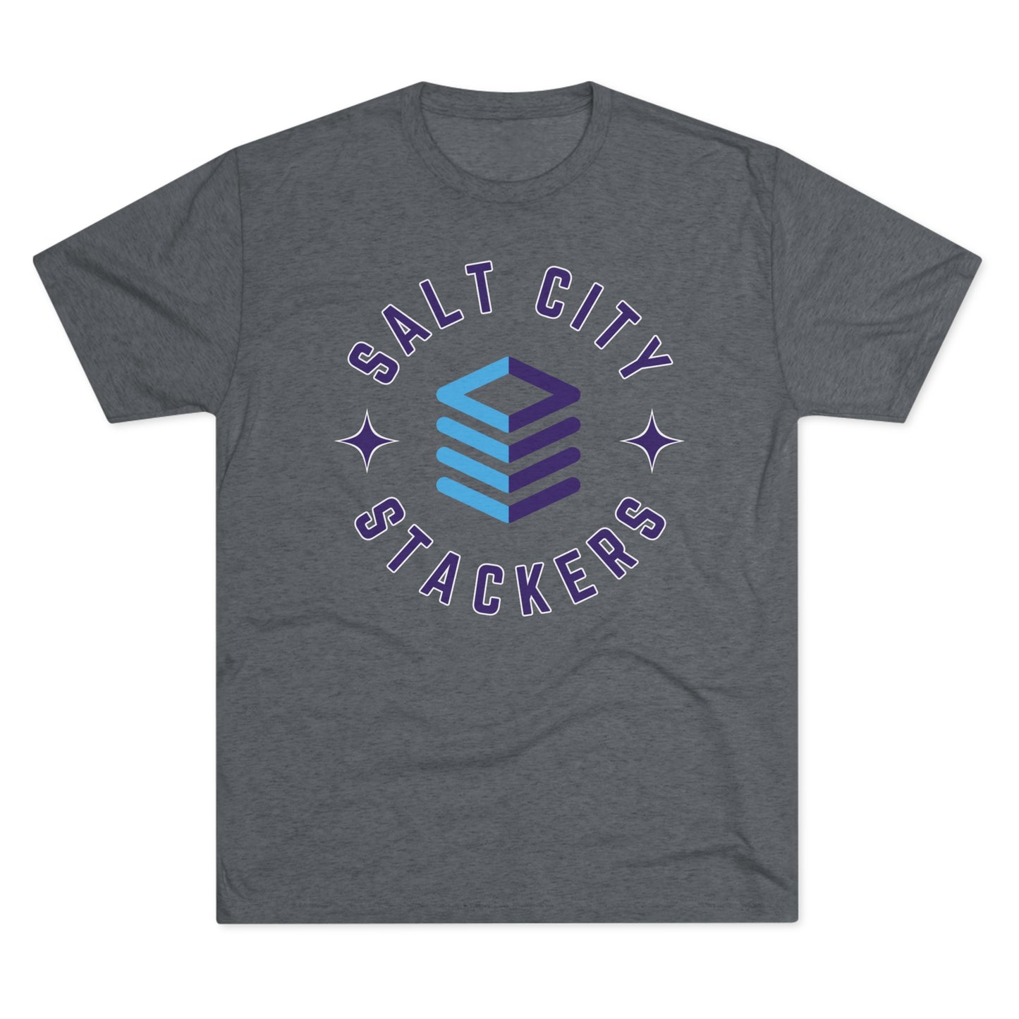 Salt City Stackers Alt Unisex Tri-Blend Crew Tee