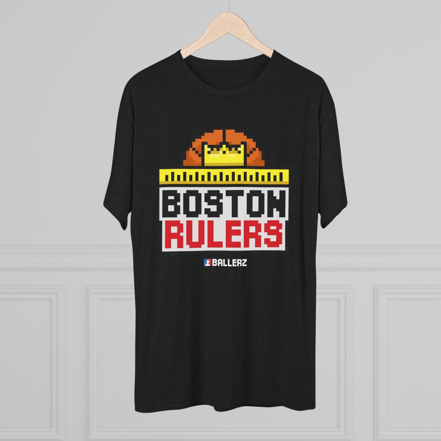 Ballerz Boston Rulers Unisex Tri-Blend Crew Tee