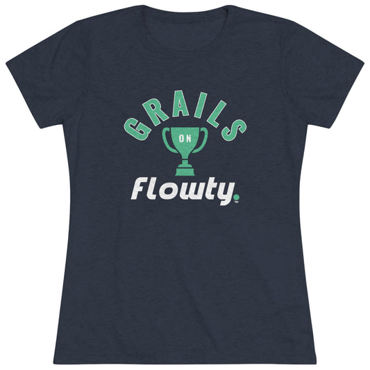 Grails on Flowty Women's Triblend Tee