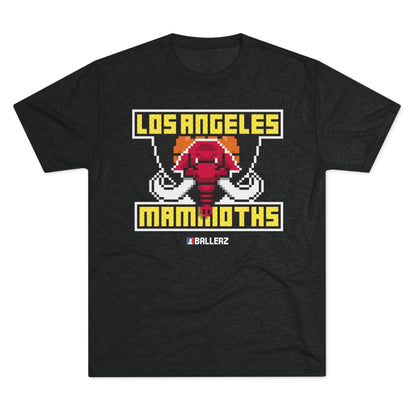 Ballerz Los Angeles Mammoths Unisex Tri-Blend Crew Tee