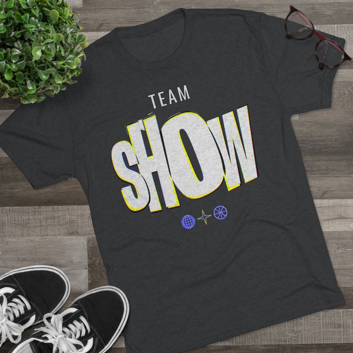 Team Show Unisex Tri-Blend Crew Tee