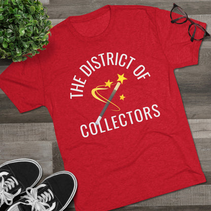 The District Wand Unisex Tri-Blend Crew Tee
