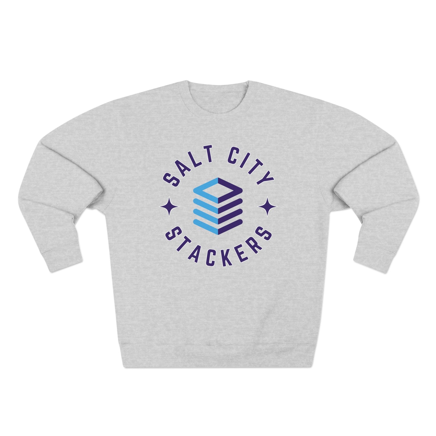 Salt City Stackers Alt Unisex Crewneck Sweatshirt